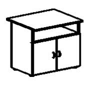 ТУМБА СТАЦИОНАРНАЯ 