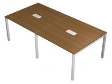 Стол для переговоров с кабель-каналом 2400