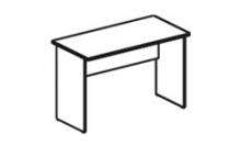 СТОЛ ПИСЬМЕННЫЙ 600x1400x740 мм