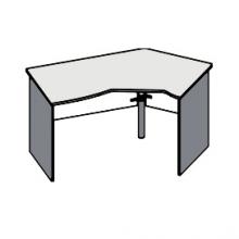 Стол эргономичный правый 135 градусов