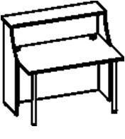 Стойка на 1445 800x1445x1100 мм