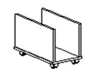 ПОДСТАВКА ПОД СИСТЕМНЫЙ БЛОК 500x275x370 мм