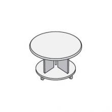 Стол журнальный 650x650x490 мм