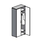 Шкаф для одежды 301