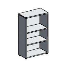 Шкаф книжный открытый 450x900x1350 мм