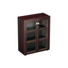 Шкаф для документов средний со стеклянными дверями-312 премьер