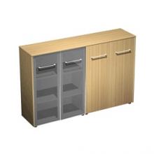 Шкаф комбинированный средний(стекло - закрытый)