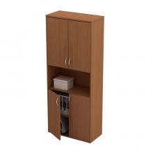 Шкаф для документов 4-х дверный высокий с нишей