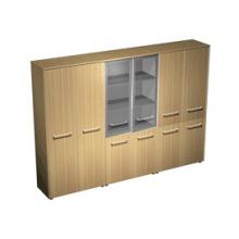 Шкаф комбинированный ( одежда - стекло - закрытый, 4 двери)-377 Reventon