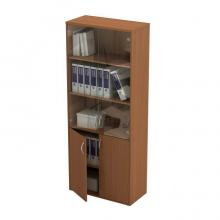 Шкаф для документов высокий со стеклом