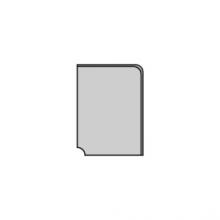 Переходная плоскость с опорой, правая 407 матрица