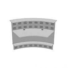 Модуль 60 гр. изогнутый наружу с экранами