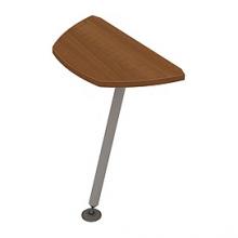 Брифинг-приставка с опорой МП 320x600x750 мм