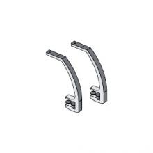 Комплект кронштейнов высоких 2 шт (серые, черные)