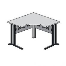 Стол рабочий эргономичный угловой