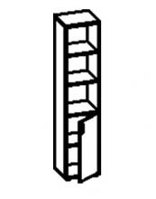 ШКАФ ДЛЯ КНИГ bonus_1162/1163