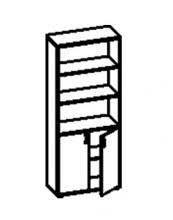 ШКАФ ДЛЯ КНИГ bonus_1173