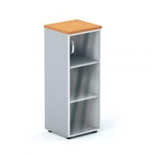 Бостон New шкаф 3 уровня стекло в рамке 450x430x1205 мм