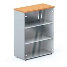 Бостон New шкаф 3 уровня стекло 900x430x1205 мм