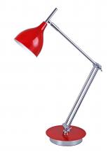 Светильник настольный на подставке BP-4 красный