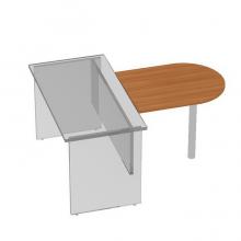 Брифинг-приставка без опор 850x700x22 мм