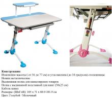 Рабочий стол (школьный) Conductor-03-Milk-В