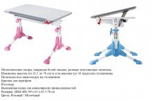 Рабочий стол (школьный) Conductor-5-Pink