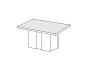 DELHI Стол кофейный 90x60