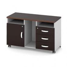 "Бостон" Тумба мобильная для оргтехники с нишей
