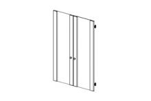 Двери стеклянные Советник СДС22