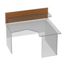 Экран настольный 1180x380x16 мм