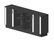 Тумба под ТВ Интеллект Д56ТВ/11/И56ТВ 