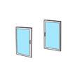 Двери стеклянные Element ELE21654202