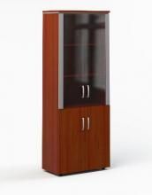 Шкаф-витрина комбинированный