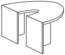 Секция угловая кэ -13 (для стола для переговоров) 
