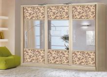 Шкаф-купе Фасад кожа/нубук 2