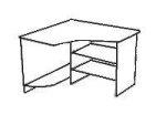ЭДЕМ"-2 Стол угловой*