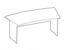 "New-Матрица" Стол трапецивидный
