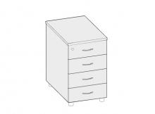 New-Матрица Тумба приставная 440x680x750 мм