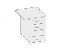 "New-Матрица" Тумба приставная (левая/правая)