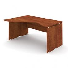 Милан Стол угловой на ДСП каркасе с высокой передней панелью 1400x1100x750 мм