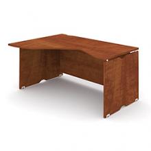 Милан Стол угловой на ДСП каркасе с низкой передней панелью 1600x1100x750 мм