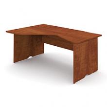 Милан Стол угловой на упрощенном ДСП каркасе с высокой передней панелью 1600x900x750 мм