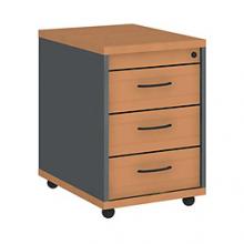 "Моно-Люкс" Тумба подкатная с центральным замком