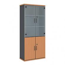 Моно-Люкс Шкаф со стекл. дверцами Моно-люкс R5-S72