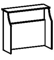 Стойка на 1445 без столика