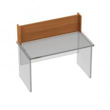 Перегородка настольная 1400x190x350 мм