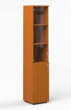 Прима Шкаф для документов со стеклом 388x384x1967 мм