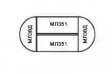Столы для переговоров Реноме МЛ351 МЛ38Д 