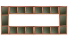 Ришар Стол переговоров наборный rs-592-250 2500x5920x790 мм